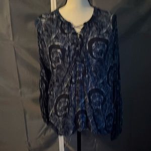 Sheer Ralph Lauren top